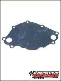 Meziere WP113U Ford SBF Windsor 289, 302, 351 Electric Water Pump Back Plate, Polished Finish